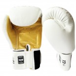 Перчатки для бокса Twins Special FBGV-6 white-gold